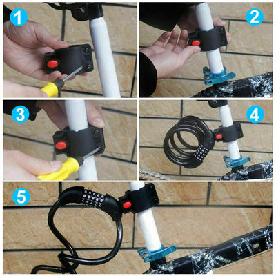 WTVA Bicycle Cable Lock